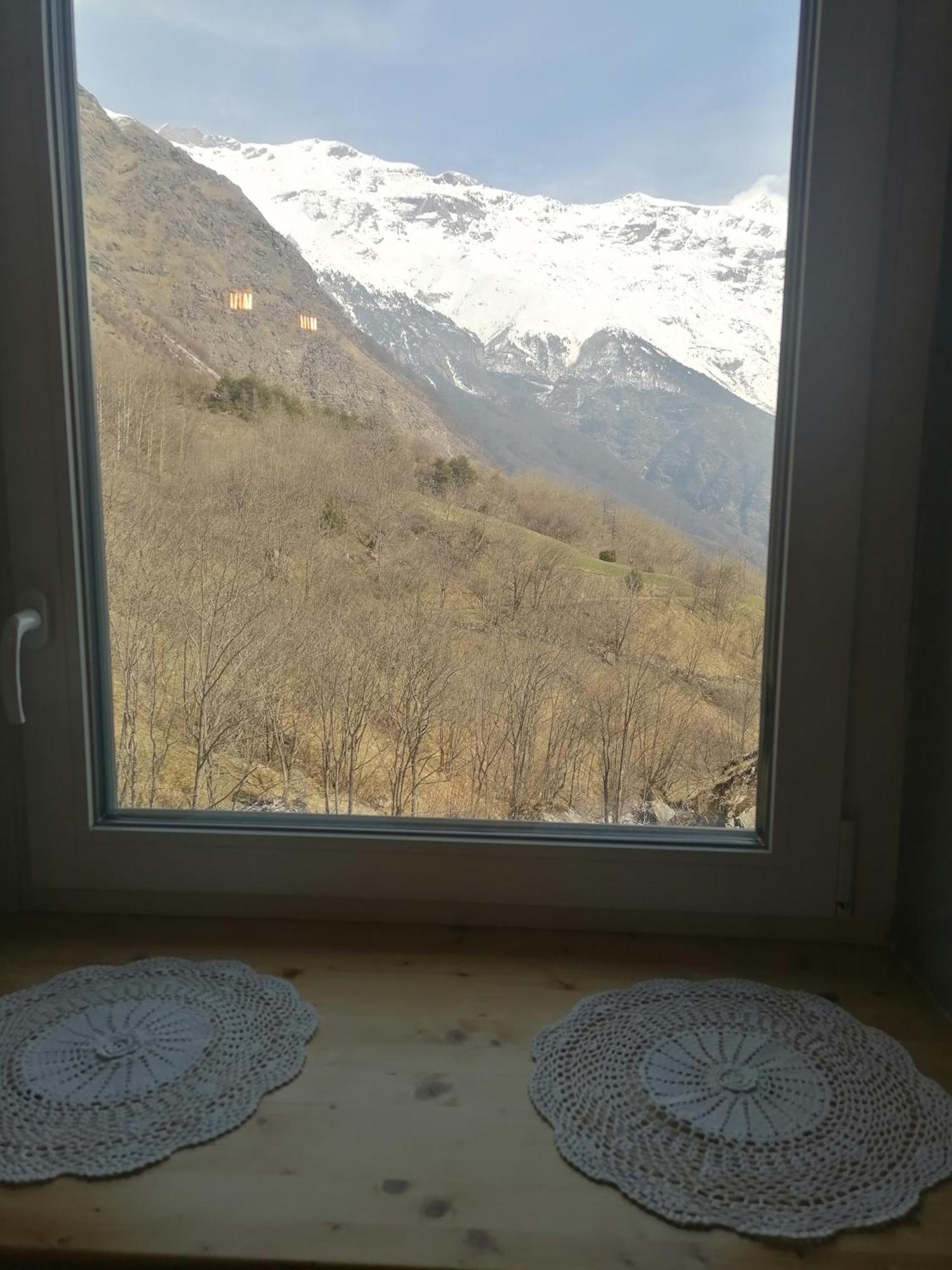 Ca Ad Me Pare Alloggio Con Terrazza Panoramica Moncenisio Eksteriør bilde