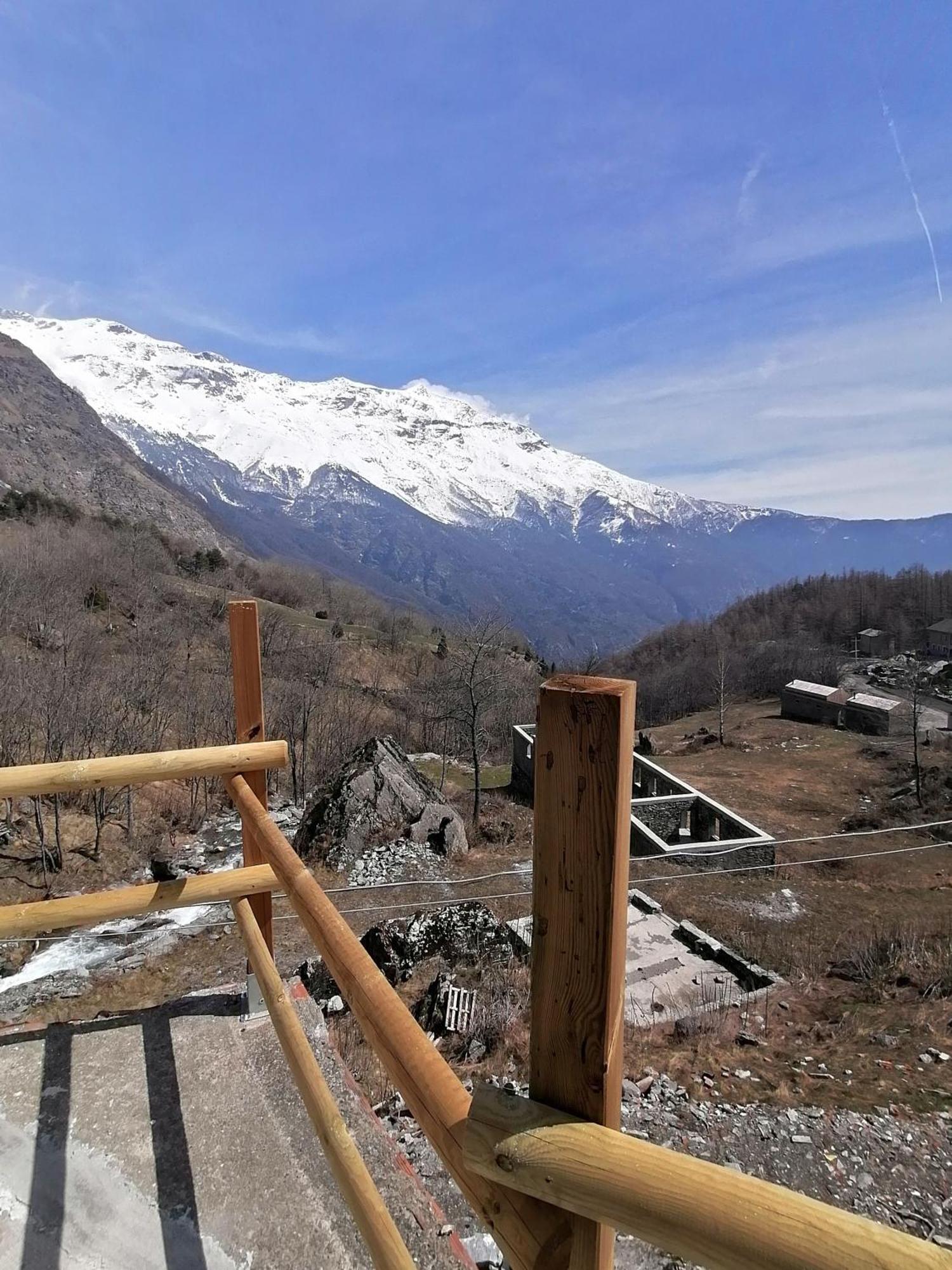 Ca Ad Me Pare Alloggio Con Terrazza Panoramica Moncenisio Eksteriør bilde