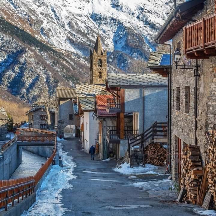 Ca Ad Me Pare Alloggio Con Terrazza Panoramica Moncenisio Eksteriør bilde