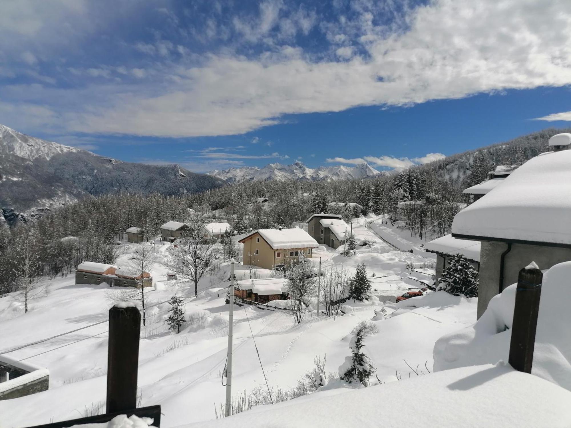 Ca Ad Me Pare Alloggio Con Terrazza Panoramica Moncenisio Eksteriør bilde